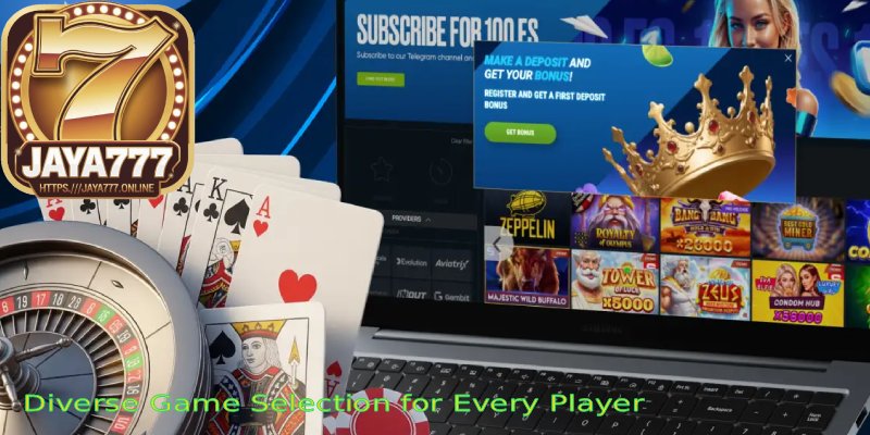 JAYA777: The Premier Destination for Online Betting and Entertainment 2 Diverse Game Selection for Every Player